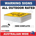 Warning Sign - WS063 - RISK OF RADIATION